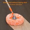 Cleaning Mop Easy Wringing Telescopic Rod Wet And Dry Dual Use Strong Bearing Capacity Good Water Absorption Floor Cleaning Long Handle Household