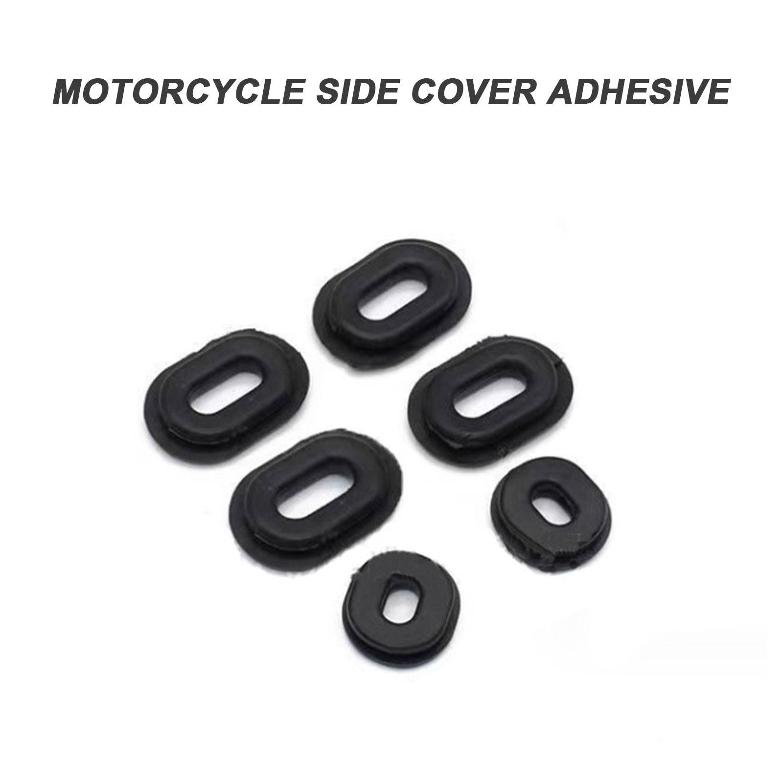 

6 шт. Боковая крышка корпуса мотоцикла резиновая втулка обтекатель шайба болты аксессуары для мотоцикла