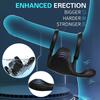 Vibrierender Penisring Sexspielzeug für Männer, Silikon Penisringe Vibrator Paare Erwachsene Sexspielzeuge mit 10 Vibrationsmodi Penisring Analvibrator
