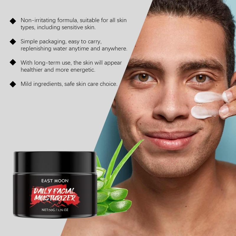 Moisturizing Facial Cleanser, Gentle Cleansing of The Face, Refreshing and Comfortable Hydration, Skin-rejuvenating Dense Foam, Men's