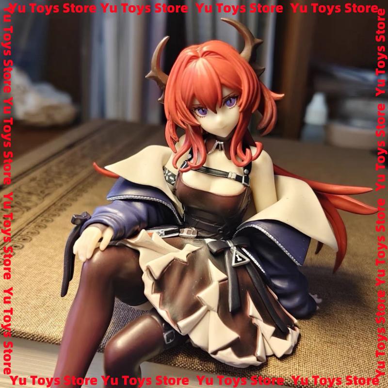 Official Noodle Stopper Figure Arknights Surtr 15cm Game Character Merchandise Desktop Decoration Collection Model Toy In Stock