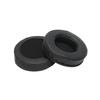 2PCS Black Noise Isolation Ear Cushions Leather Ear Covers Replacement Ear Pads  Audio Accessories