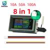 8 In1 Multifunctional Digital Voltmeter Ammeter Tester DC4-30V Voltage Current Power Energy Battery Electricity Test Meter