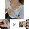 925 Sterling Silver Vintage Style Ring For Women Unique Fashionable Adjustable Design