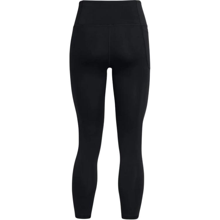 Under Armour Comfortable High-Waisted Nine-Point Sports Pants Women Bottoms Black 1388647-001