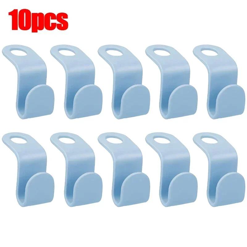 Storage Box Clothes Racks Extension Clips Coat Organizer Stacking Hangers Plastic Space-saving Wardrobe Clothes Hanger Hooks