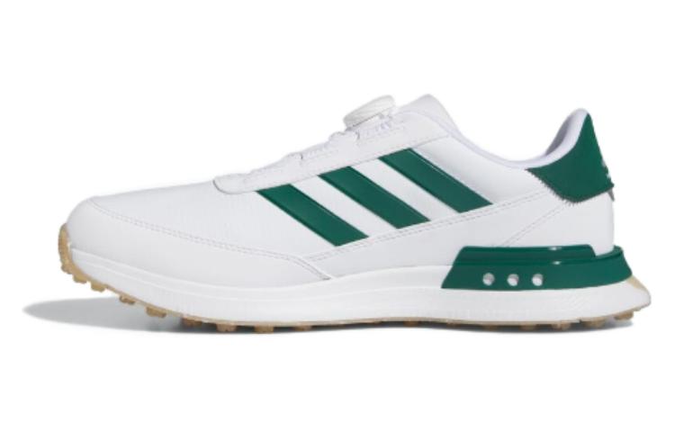Adidas S2G SlbBore24 Cushioning, Wear Resistant Low top Golf Shoes Men s White Green IF0291 44
