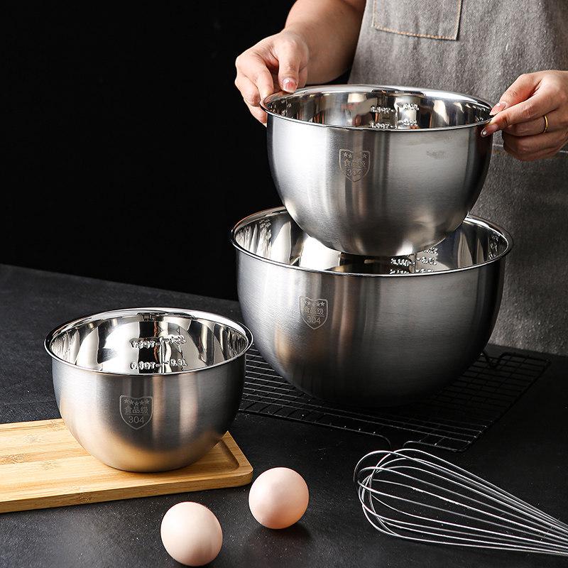 ZISIZ 316 Stainless Steel Food Grade Mixing Bowl