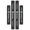 4Pcs Car Door Plate Carbon Fiber Threshold Protector Sticker Decals  For Skoda Octavia Octavia Kodiaq Karoq Kodiaq Superb Karoq VisionS