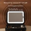 Portable LED Mirror Cosmetic Travel Bag