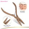 1 Pcs Professional Micro Ring Hair Extensions Application Pliers Tool Kit For Micro Link Beads Closer Plier