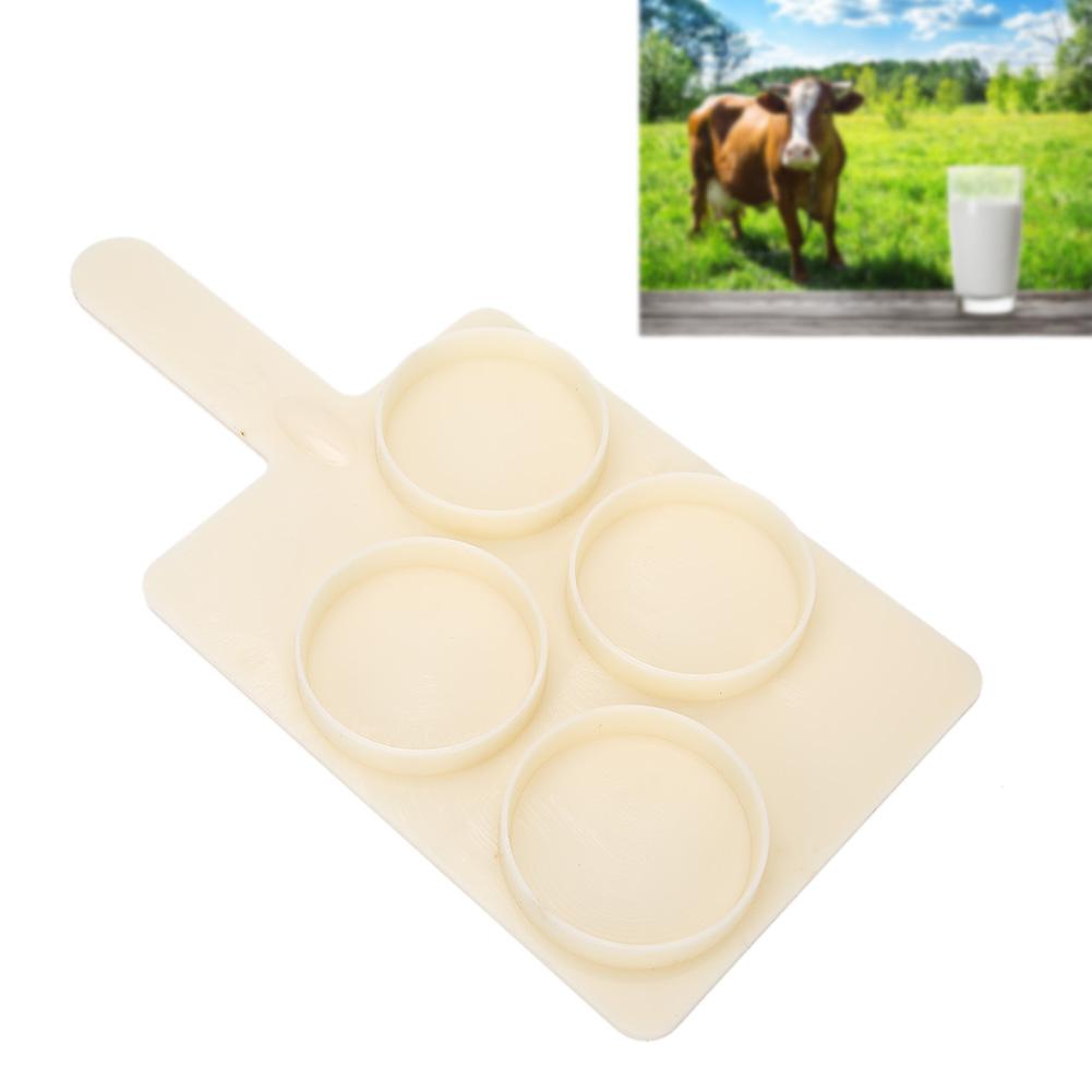 HL MP47B ABS Milk Collection Sampling Tray Cattle Farm Laboratory Mastitis Test Board Animal