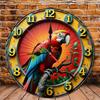 25x25cm Wood Wall Clock That Is a Long-Term Investment In Home Beauty and Function