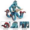 Children's Fantasy Dragon Toy Set: Knight, Elf, Animal, and Fire-Breathing Flying Dragon Model