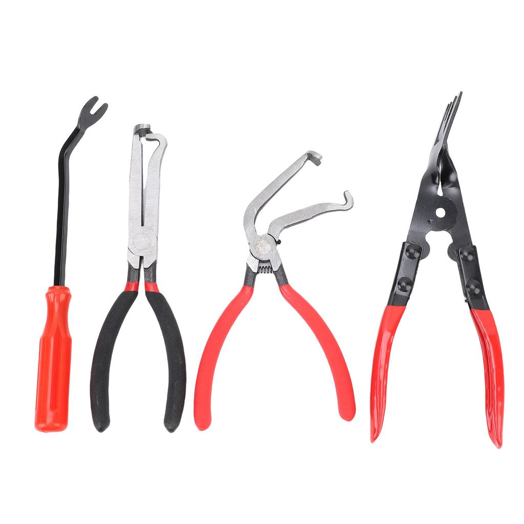 Electrical Disconnect Pliers Set 8 Inch Straight 60 Degree Electrical Connector Disconnect Tool Clip Pliers and