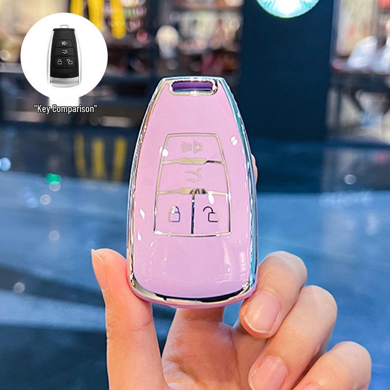 Compatible with Beijing BJ40Plus, BJ80, BAIC Changhe A6, Weiwang S50, Premium M50F, and M60 Key Cases.