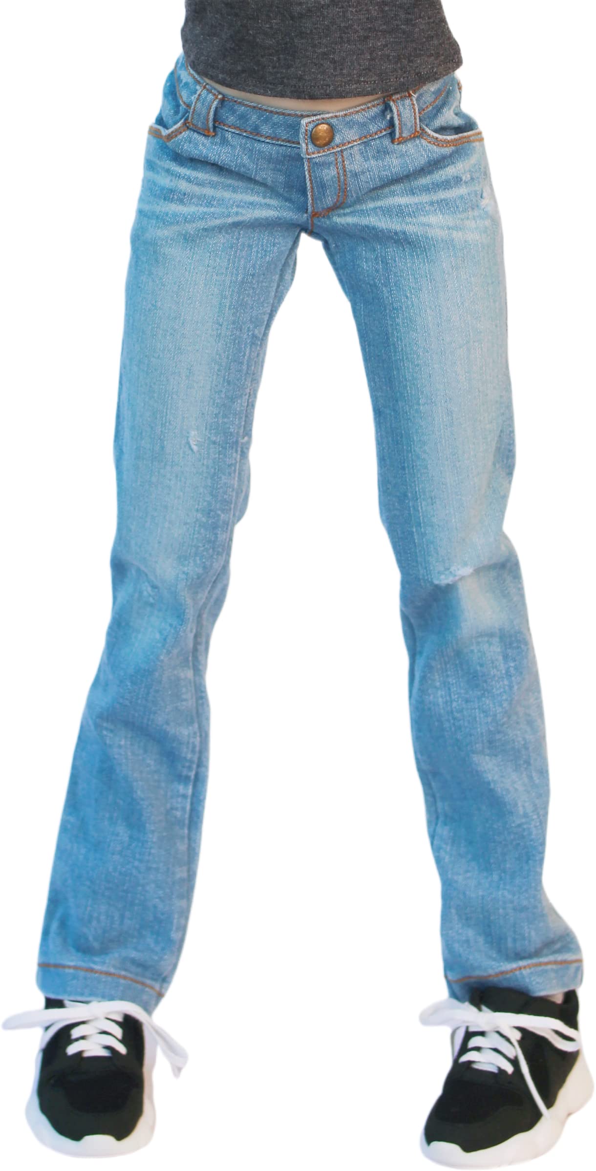 

[Petite Marie] 13 DDS Compatible Okayama Processed Distressed Straight Jeans Light Blue KOJIMA Processed Distressed Low-Rise Jeans Stretch Denim