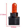 T5 B8.5d LED Autolampen Instrumententafel Glühbirnen Niedriger Stromverbrauch 5050 SMD Automobil Armaturenbrett Schalterlampe 12V Kontrollleuchte 10 Stück