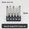 Special-Shaped Bit Set for Triangle and Inner Cross Sockets – Ideal for Induction Cookers and Water Heaters