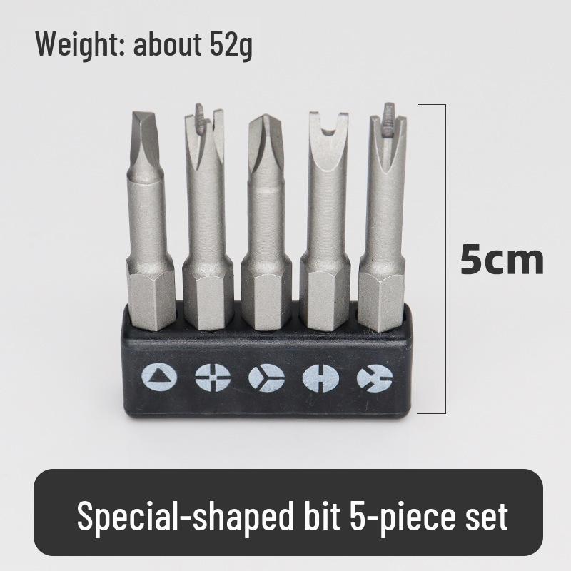 Special-Shaped Bit Set for Triangle and Inner Cross Sockets – Ideal for Induction Cookers and Water Heaters