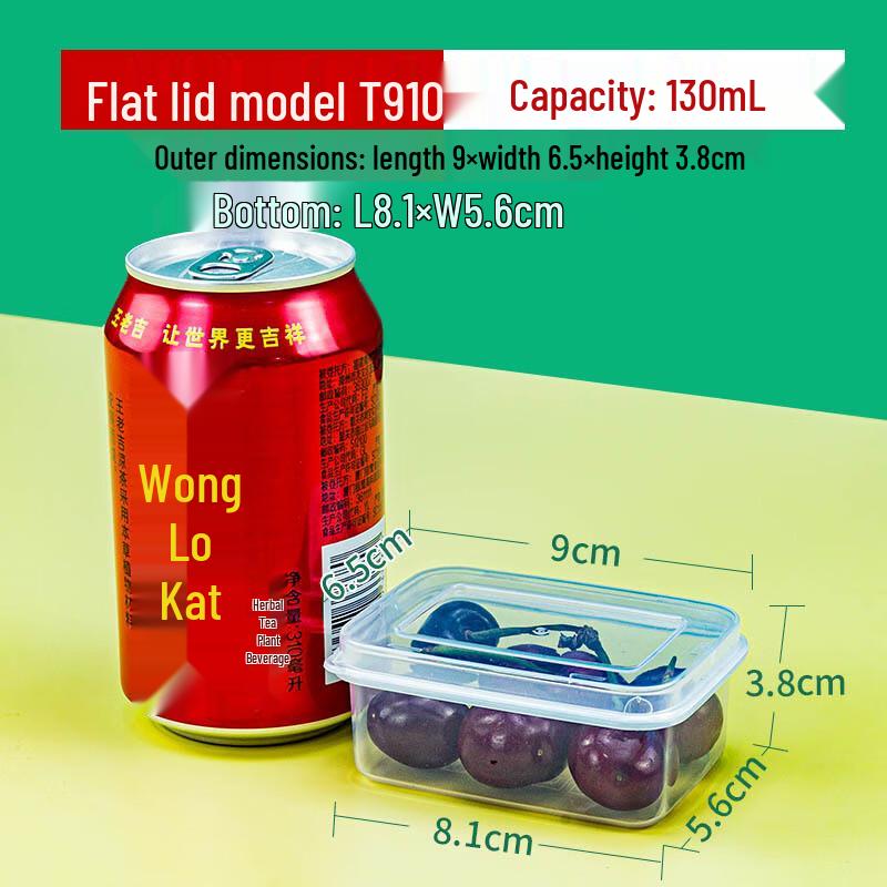 LISM Transparent PP Food Storage Container Set