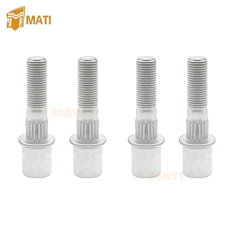 MATI Front/Rear Wheel Studs for Can Am Outlander Renegade 450 500 570 650 800 850 1000 2012- 250300642 250300643  250300048