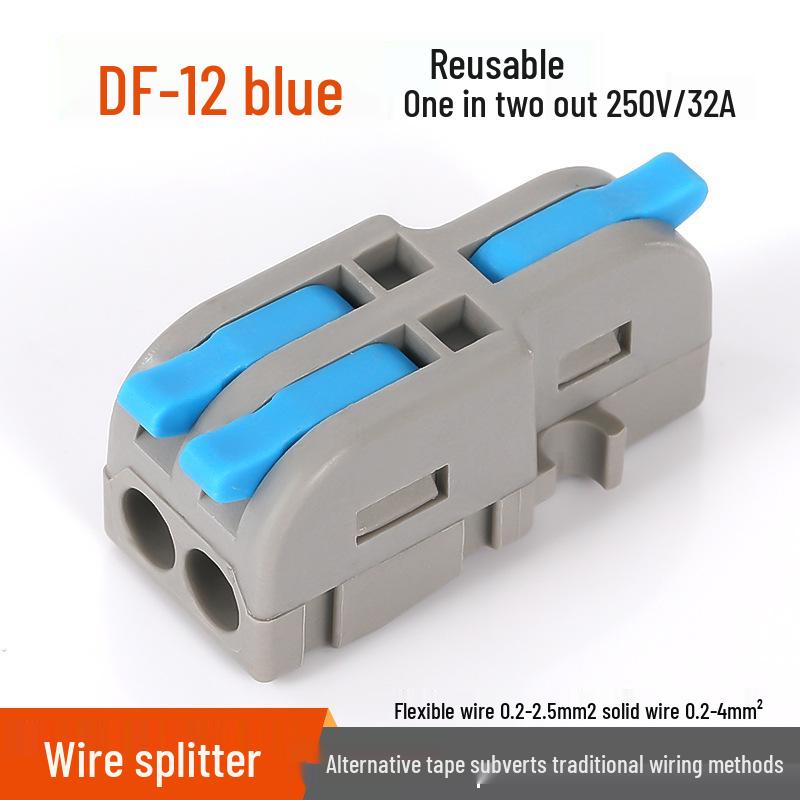 Mini Docking Model: 1 Input to 2/3/4/5 Outputs, Color Handle DF-12/13/14/15 for Home Use