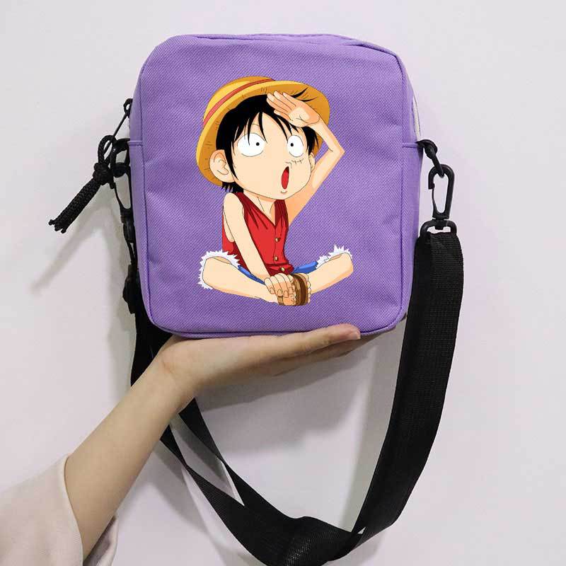 Japan Cartoon Comics One Piece Digitaldruck Mode Lässiger Schulterrucksack 0031