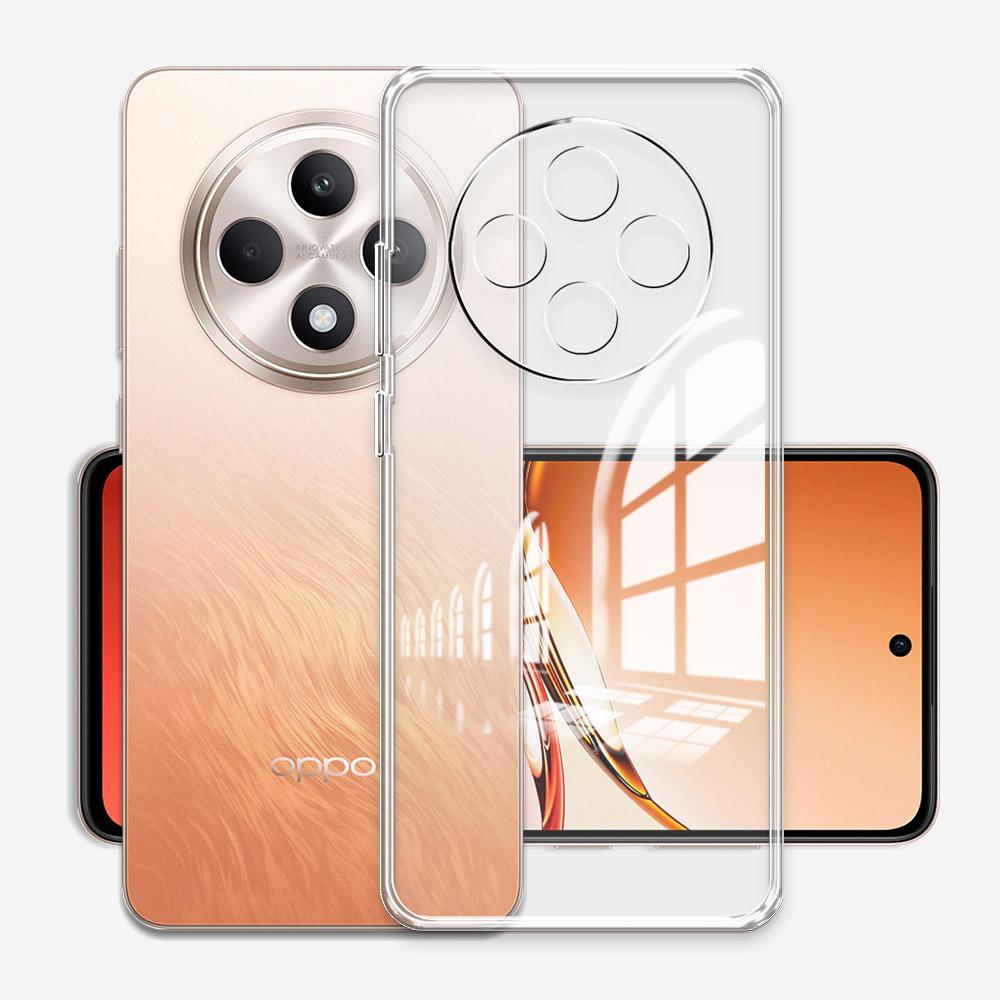 For Oppo Reno12 F 5G CPH2637 Case Clear Soft Silicone Phone Case For Oppo Reno12 F CPH2687 Shockproof Coque for Reno12F Funda