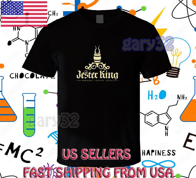 

NEW SHIRT JESTER KING BREWERY AUSTIN TEXAS RACING LOGO T-Shirt Tops Tee FUNNY SIZE S-4XL 4XL