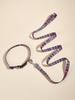 Patterned Webbing Dog Leash - Printed Pet Rope
