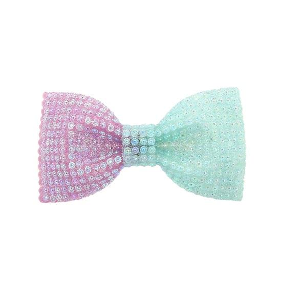 Herren Fliege Patchwork Farbe Glänzende Strass Elastische Seil Krawatte Anzug Dekoration Formelle Kleidung Hochzeit Party Zubehör