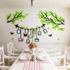Family Photo Tree 3D DIY Acrylic Wall Stickers Home Decor Photo Frame Tree Wall Decals Poster Art Mural for Living Room Bedroom