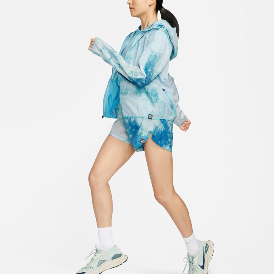 Nike Repel All Over Print Drawstring Shorts Women Shorts Blue DX1022-085