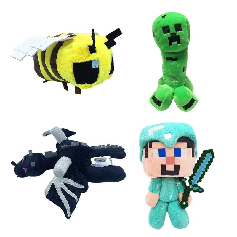 Minecrafts New Popular Game Toy Plush Stuffed Creeper Anime Figure Plush Toy Bolster Christmas or Holiday Gifts