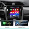Ossuret Android Car Radio for Honda Civic 2015-2020 Multimedia Stereo 9.7inch Vertical Screen Carplay Android Auto Intelligent Screen GPS Stereo RDS