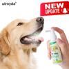 Ulroyda Pet Oral Freshening Spray Ice Cream Flavor Cleans Teeth Freshens Breath Tartar Control for Cats and Dogs