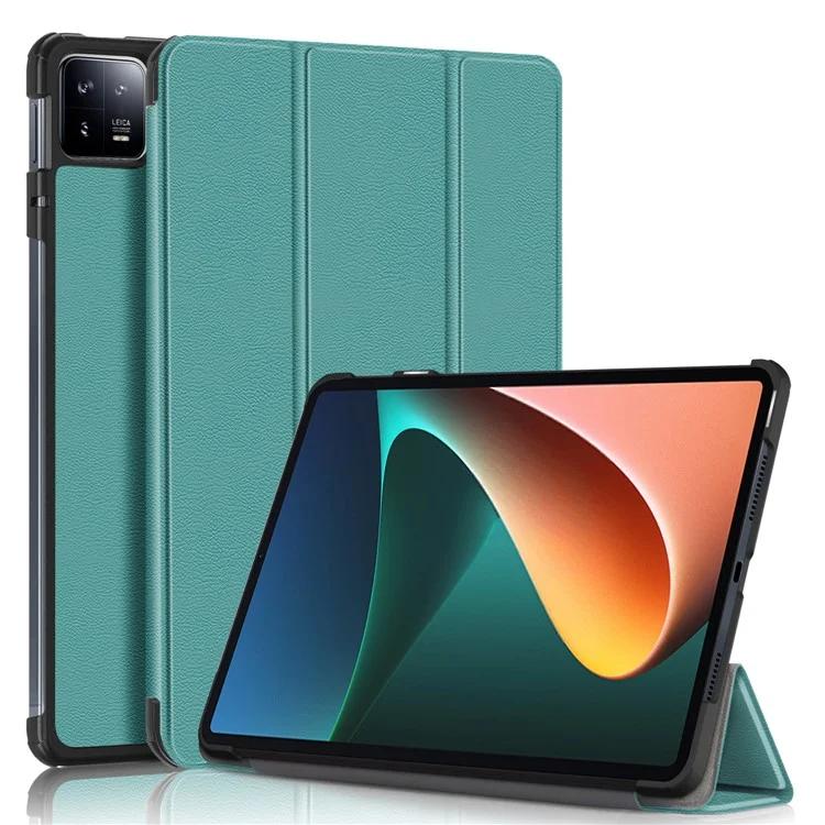 

For Xiaomi Pad 6 Tri-fold Stand Tablet Case Magnetic Smart PU Leather Folio Cover