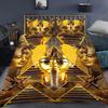 Egyptian Pharaoh Bedding Set Queen of Ancient Egypt Quilt Cover King African Tribe Exotic Civilization Polyester Duvet Cover