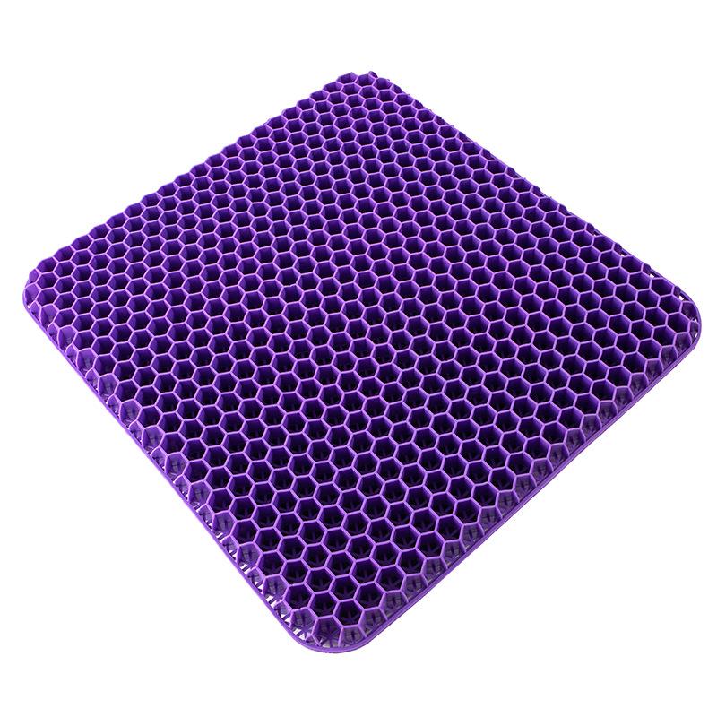 3D Style Honeycomb Gel Seat Cushion for Car, Sofa, and Student Chairs - Round Design
