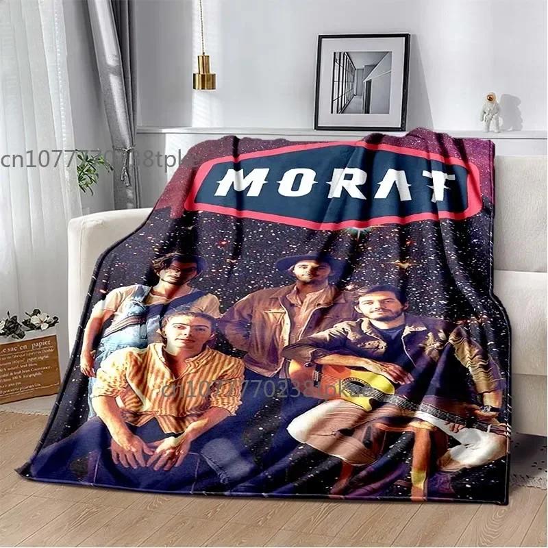 Colombia MORAT Band Poster Printed Blanket, Throw Blankets,for Sofa Bed Office Car, Brithday Gift