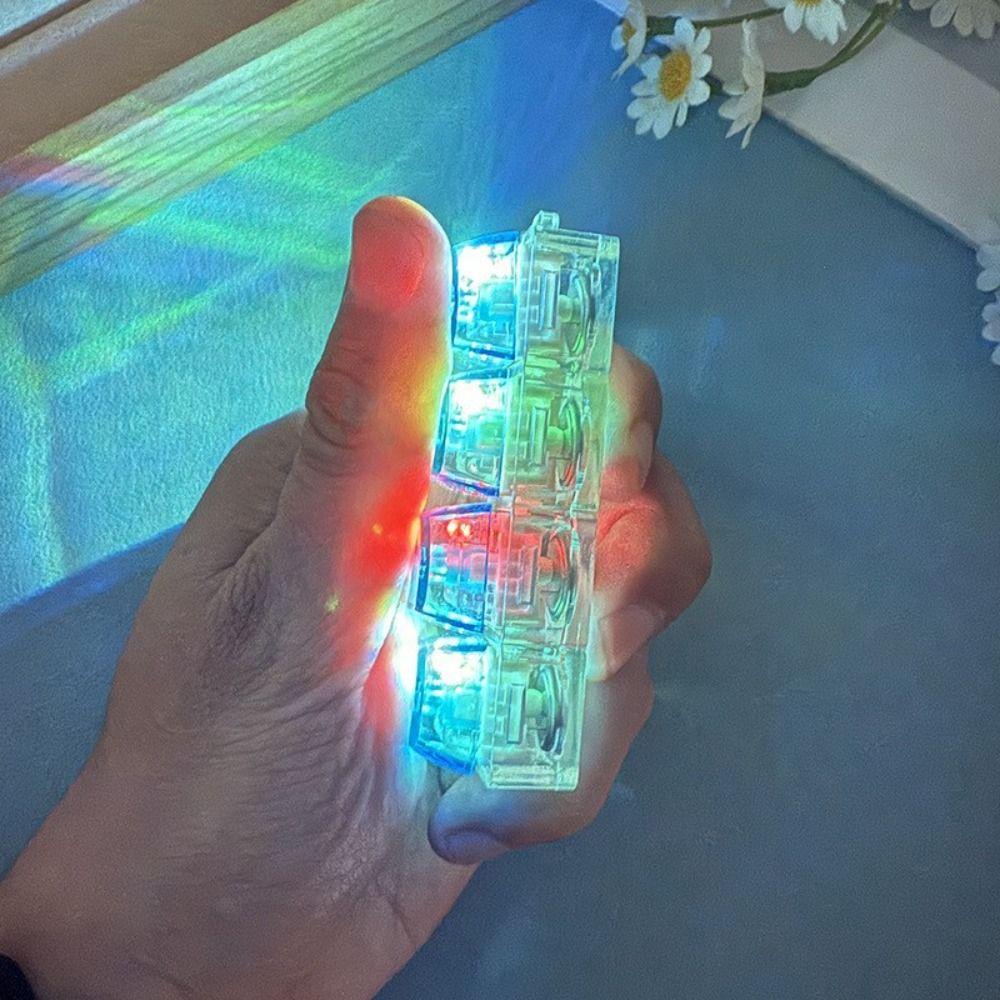 Luminous Crystal Keycap Pendant Funny Mechanical Keyboard Keychain  Pass Time