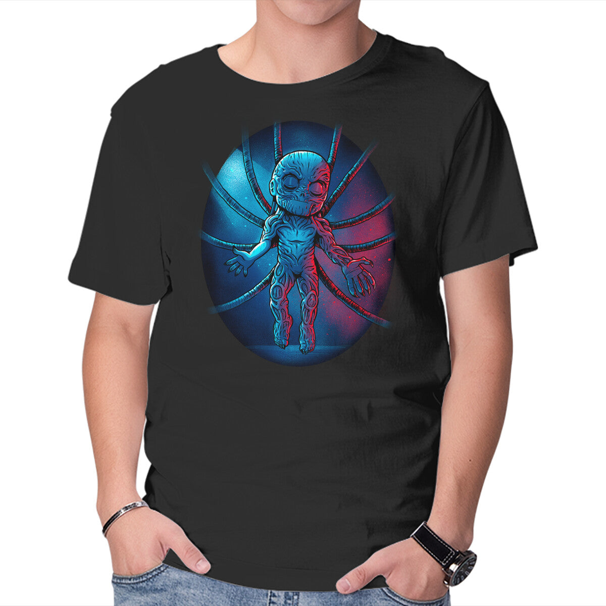 Unisex Crew Neck T-Shirt Little Vec Graphic Short Sleeve Casual Tee XXL