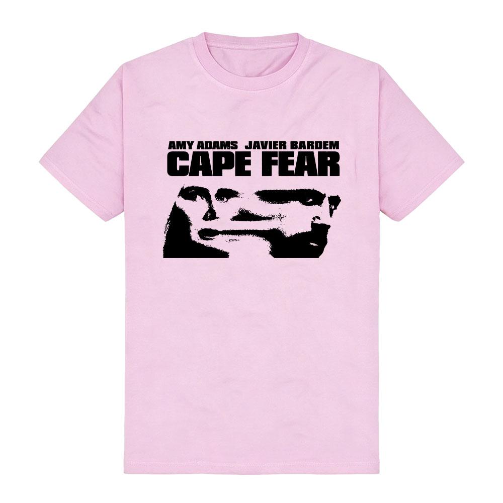 T-shirt Design Serie TV Cape Fear Manica Corta Estiva Cotone Moda Magliette Girocollo Casual Ampie Morbide Magliette Donna Camicie Unisex