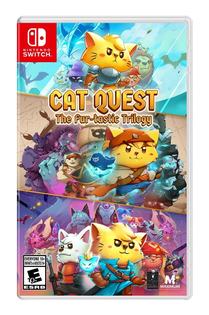 Cat The Trilogy North Switch Quest Fur-Tastic (Import America) –