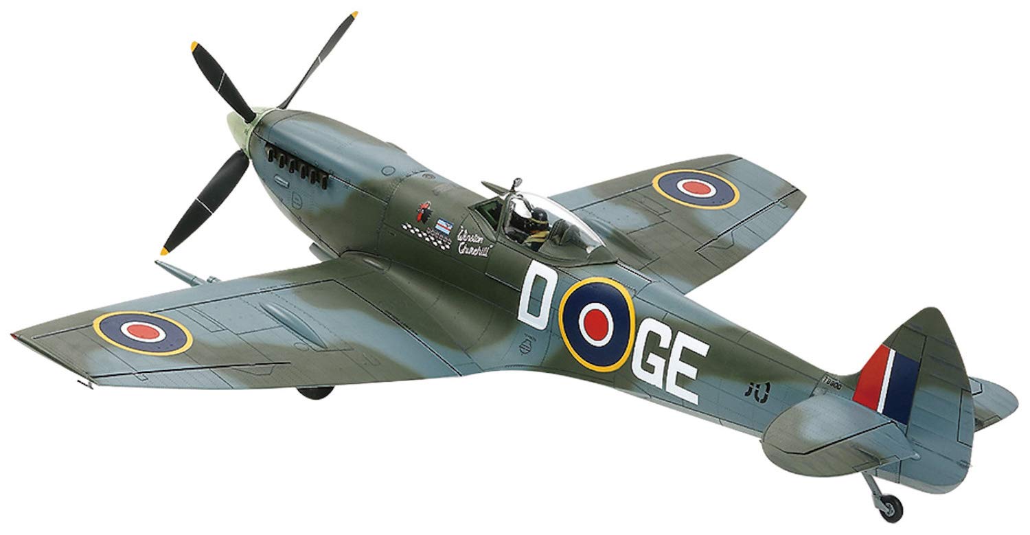 

Tamiya Aircraft Series 21 Royal Air Force Supermarine Spitfire Plastic Model Kit 60321 1/32 No. Mk.XVIe