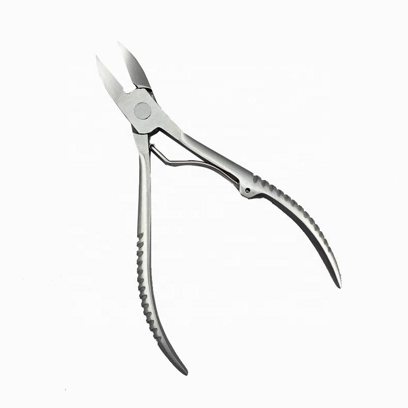 Jaw Extremely Sharp Cuticle Trimmer Scissors Stainless Steel Nail Clipper Cutter Remover Pedicure Manicure Cuticle Nippers серебряный
