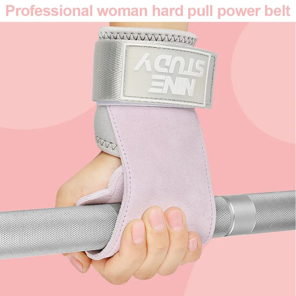 Ganci per Sollevamento Pesi Cinghie di Allenamento in Nylon Cinghie da Polso Manubrio Gancio per Palestra Fitness Cinghia per Attrezzatura da Bodybuilding