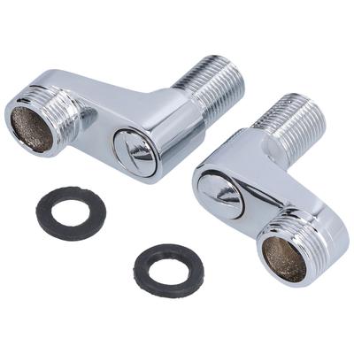 Adaptador de Braço Oscilante para Torneira Misturadora de Chuveiro G1/2 para G3/4 Tubo de Água Fria e Quente Acessório Fixo para Banheiro