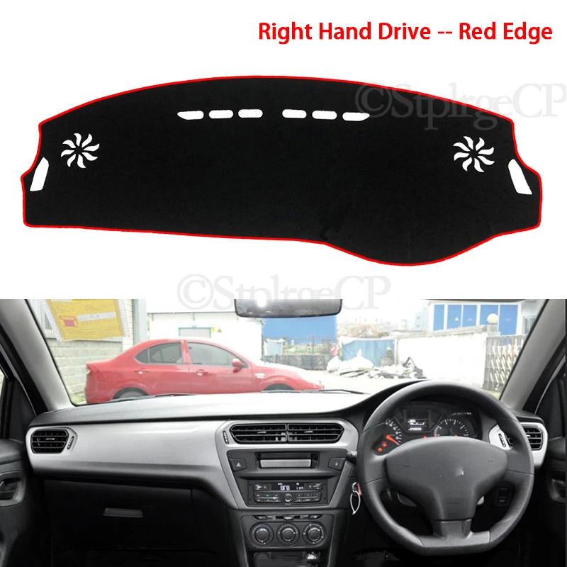 Anti-Slip Mat Dashboard Cover Pad Sunshade Dashmat Car Accessories C Elysee for Citroen C-Elysee 2014 2015 2016 2017 2018 2019